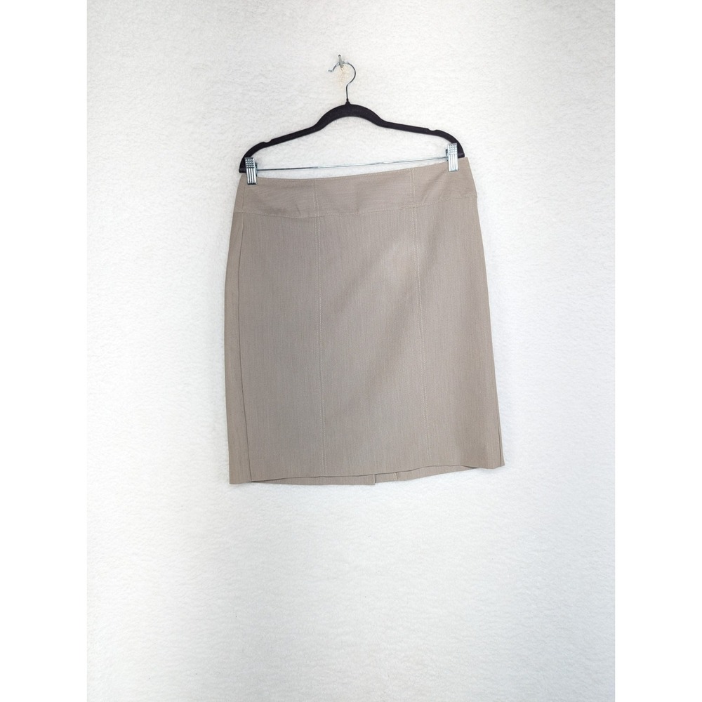 Worthington Grey Mini Pencil‎ Skirt Women's Size 14